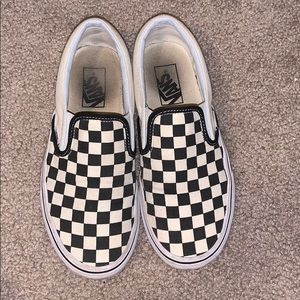 Checkered Vans